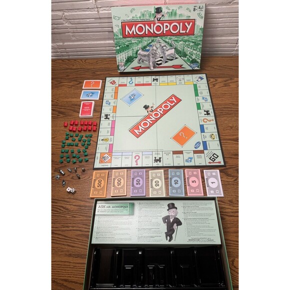Monopoly Hasbro Gaming Fast-Dealing Property Trading Game‎  2014 - Picture 6 of 13